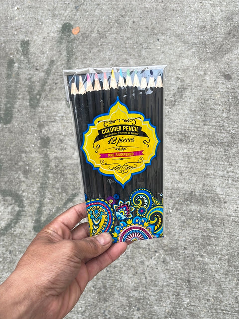 12 Colored Pencils