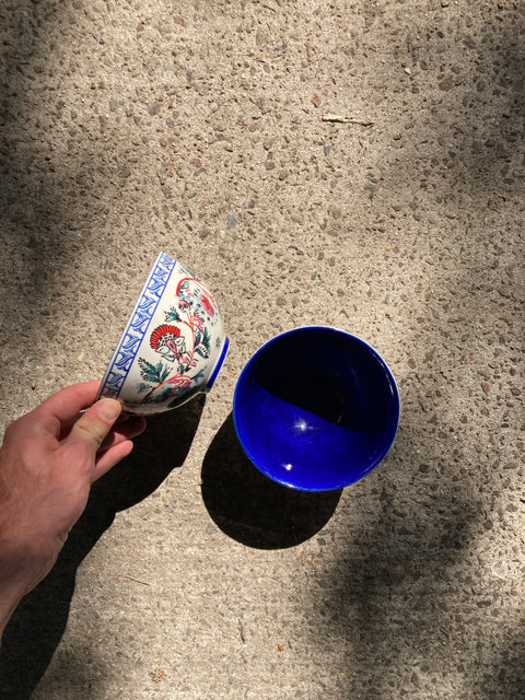 Two Pretty Anthropology Bowls