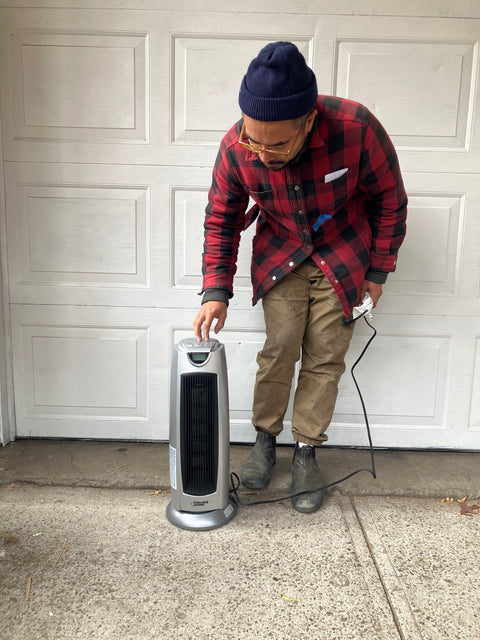Power Zone Tower Heater Fan