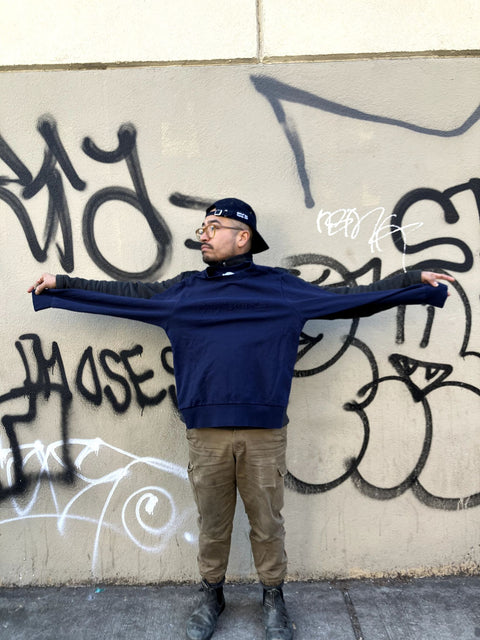 APC Journo Navy Sweatshirt, Sz M