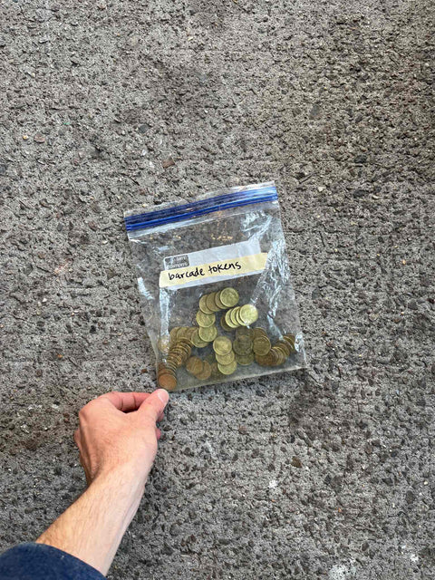 A Bag Of Barcade Tokens
