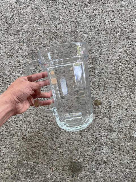 A Beautiful Glass Pitcher