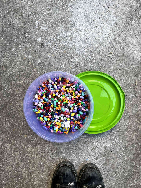 A Big Bowl Full Of Beads