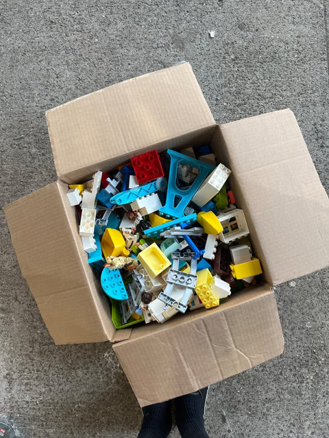 A Big Box Of The Large Legos