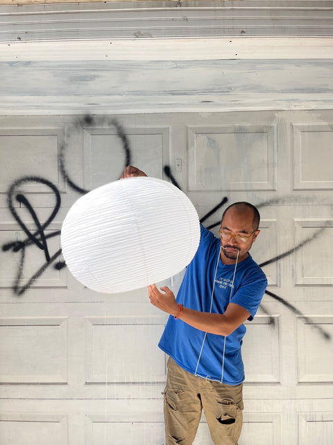 A Big Paper Lantern, 24" Wide