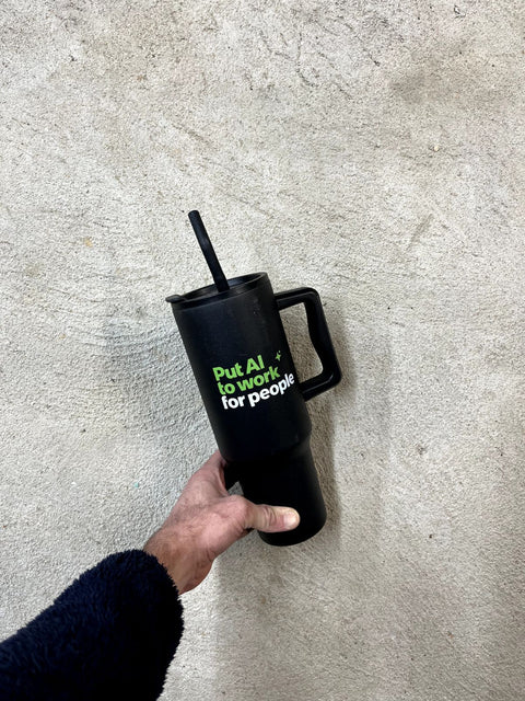 A Brand New AI Tumbler But One That Puts AI To Work For People