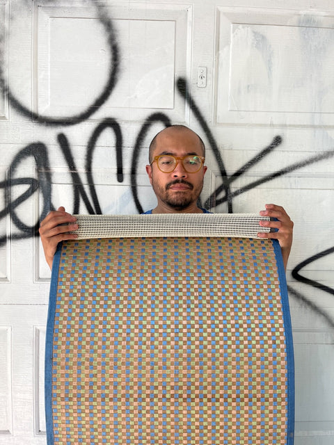 A Cool Runner Bamboo Rug, 24x120"