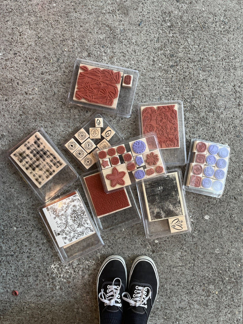 A Crazy Collection Of Craft Stamps