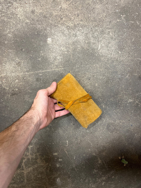 A Cute Suede Carry-All Pouch Smoking Kit