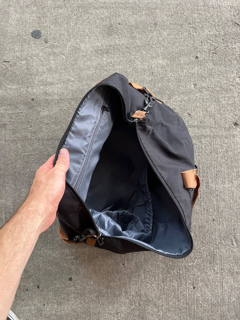 A Dope And Like New Black Canvas Gym Bag