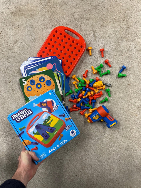 A Dope Design & Drill ABCs 123s Game