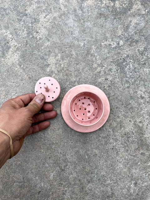 A Fun Handmade Ceramic Tea Pourover