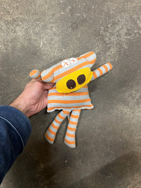 A Fun Striped Plushie Toy