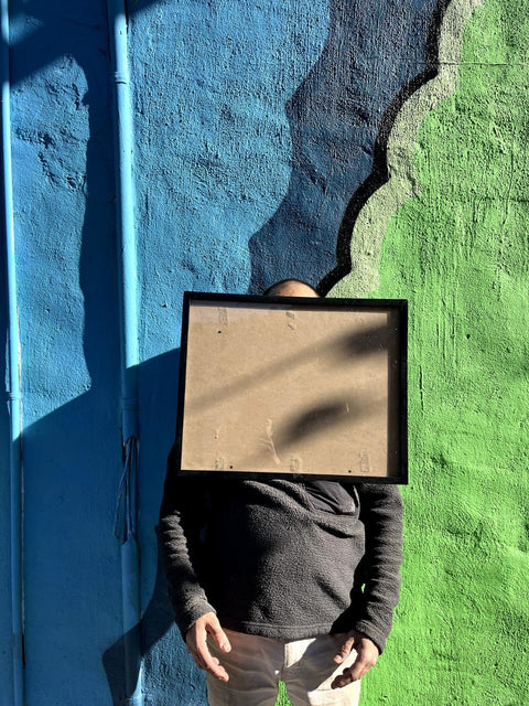 A Large Black Frame, 15x21"