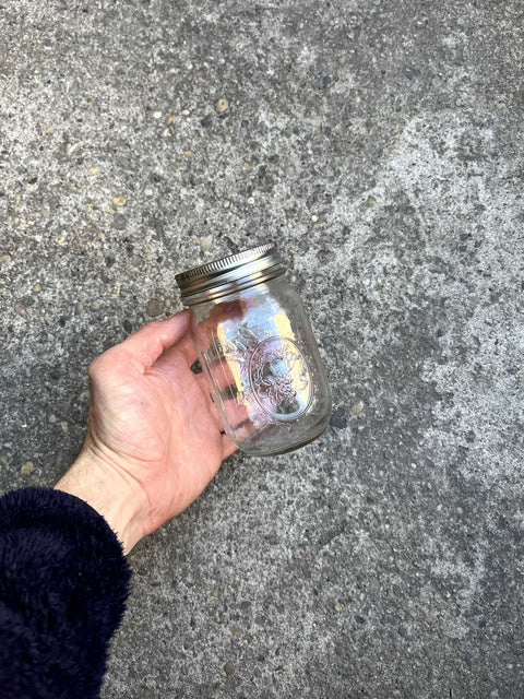 A Lone Mason Jar