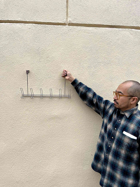 A Longer Over-The-Door Coat Rack