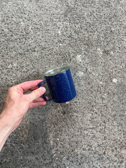 A Pretty Enamel Style MiiR Mug