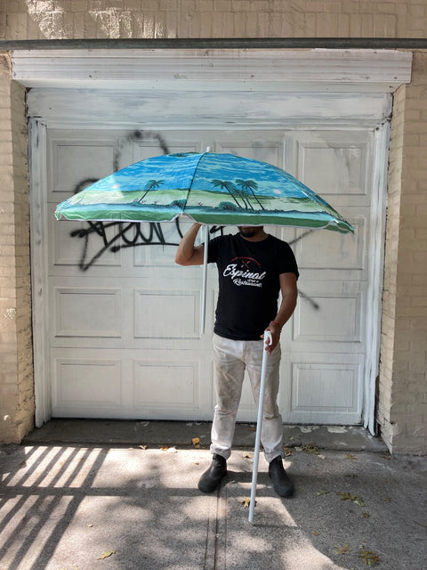 A Pretty Large Beach Umbrella