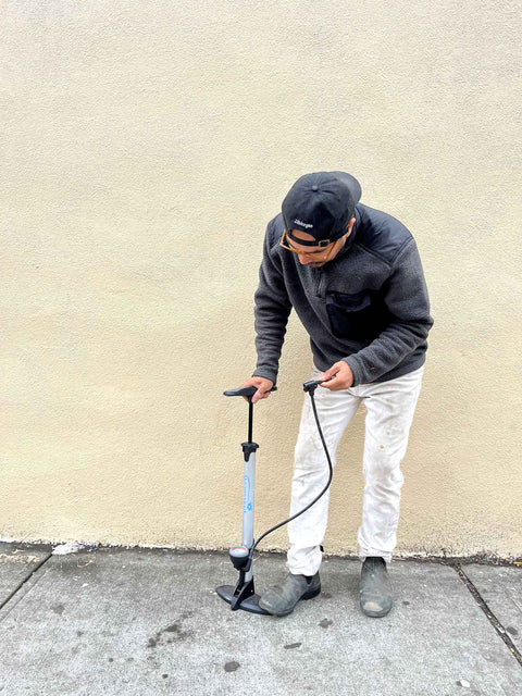 A Serious Bicycle Pump