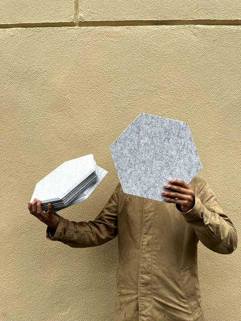 A Set Of 9 Wall Acoustic Panels