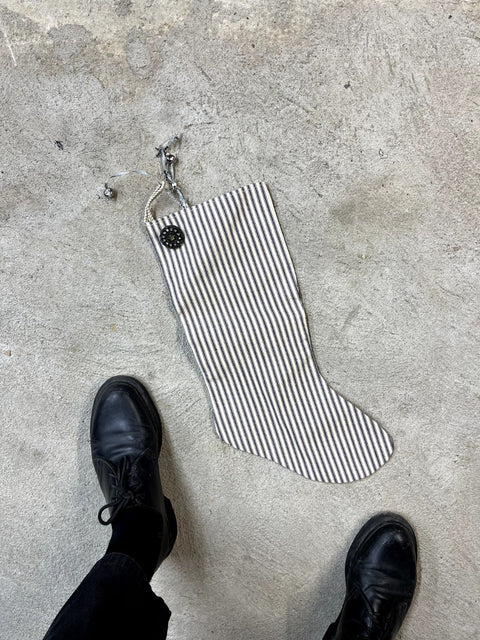 A Sexy Striped Christmas Stocking