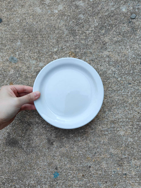 A Simple White Plate