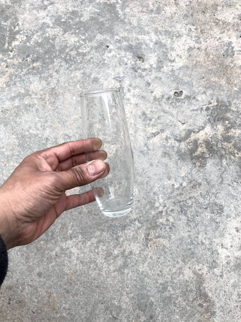 A Single, Stemless Champagne Flute