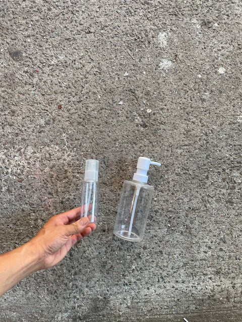 A Spritzer and a Soap Dispenser