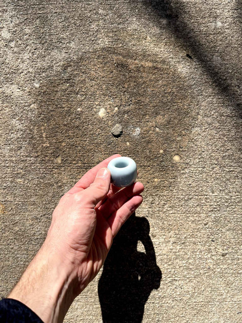 A Tiny Ceramic Thing To Hold Your Toothbrush