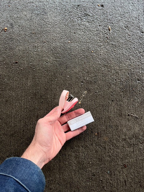 A Tiny Stapler And Staples Set