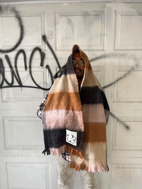 A Very Large Ted Baker Striped Scarf