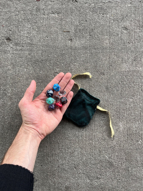 A Very Pretty Set Of Dice