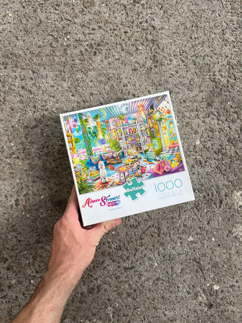 A Very Psychedelic 1000 Pieces Puzzle