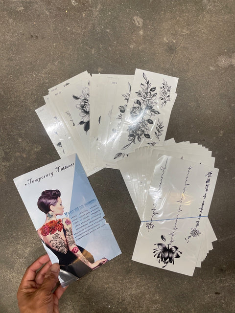 A Whole Bunch Of Temporary Tattoos
