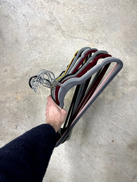 A Whole Bunch Of Velvet Hangers