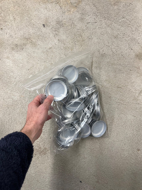 A Whole Lot Of Mason Jars Lid