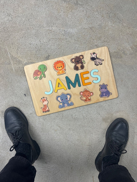 A Wooden Puzzle For James!