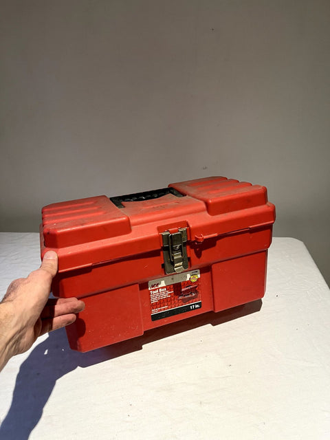 Ace Tool Box With Tool Tray, 17"