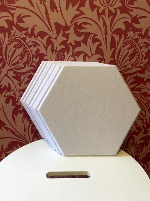 Acoustic Felt Hexagon 5 Panels