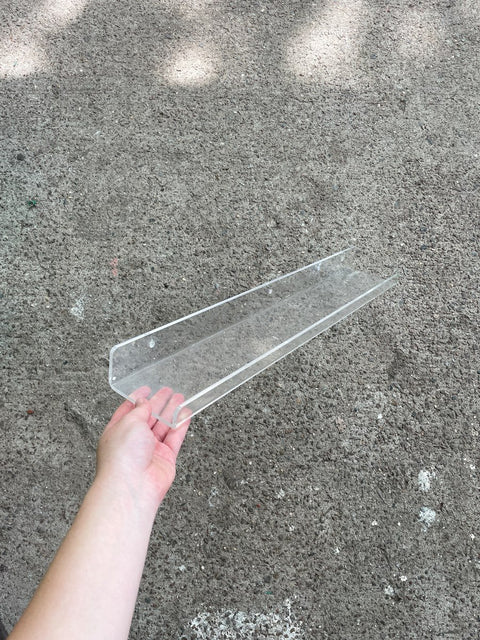 Acrylic Floating Wall Shelf