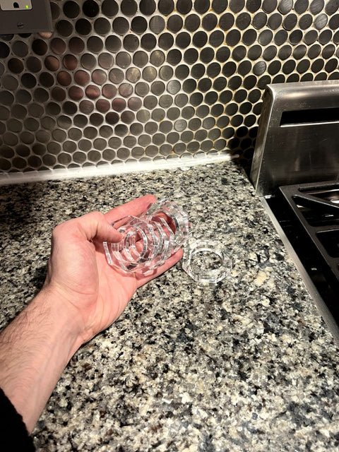 Acrylic Napkin Rings