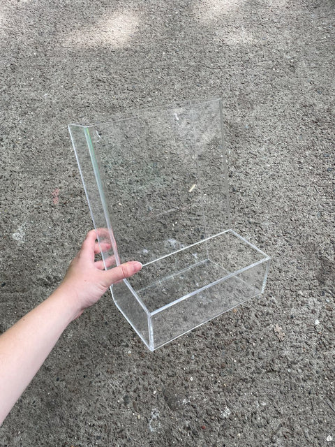 Acrylic Wall Mounted Organizer