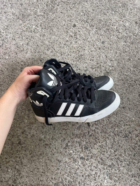 Adidas High Top Sneakers, Sz US 5.5, EU 36 2/3