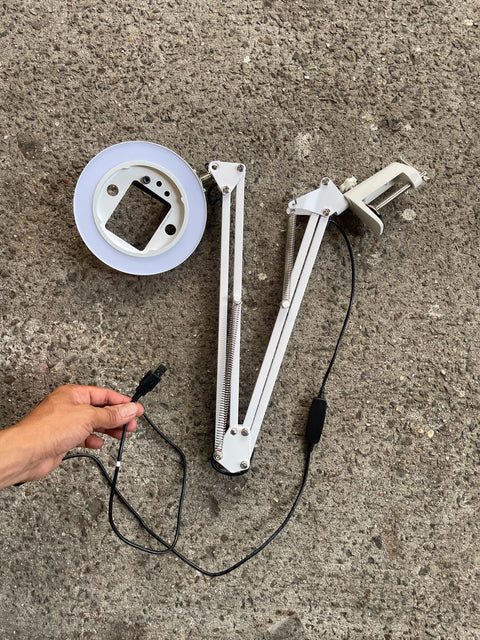 Adjustable Clamp LED Ring Light