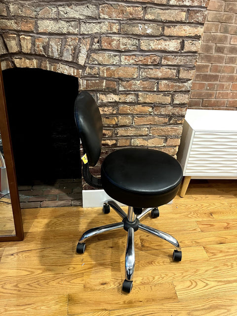Adjustable Rolling Draft Stool Chair