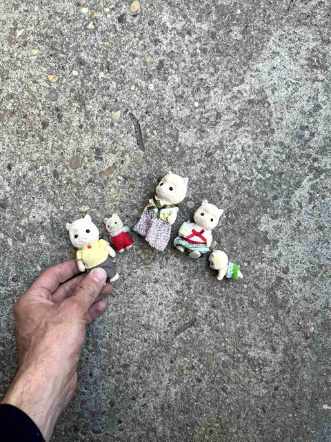Adorable Bear Family Figurines