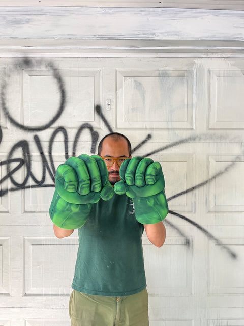 Adult Hulk Smash Hands