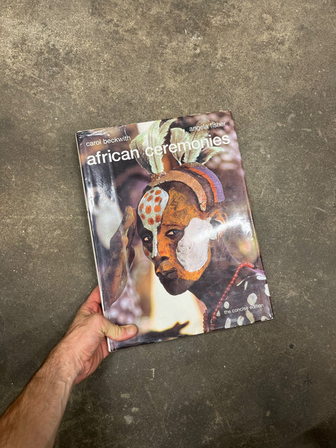 African Ceremonies Art Book By Beckwith & Fisher