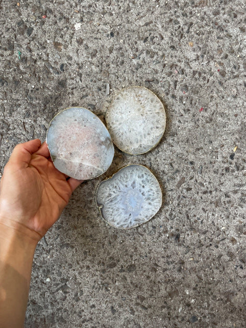 Agate Slice Coasters