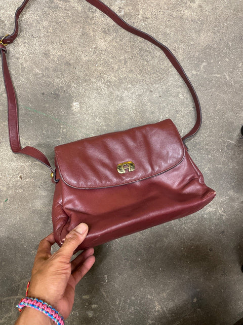 Aigner Leather Crossbody Bag